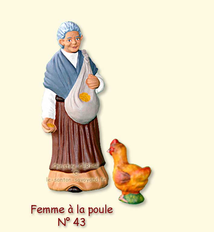 N°43 Femme à la poule